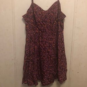Old Navy Plum Floral Dress
